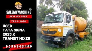 USED TRANSIT MIXER FOR SALE l  USED TATA SIGNA 2823K TRANSIT MIXER FOR SALE l SALEMYMACHINE