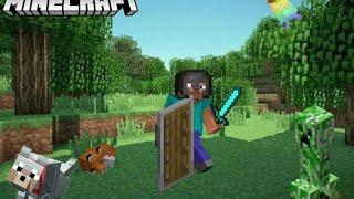 Automatic door in minercarft #youtubeshorts #shorts
