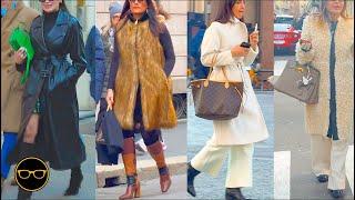 Milan Street Style 2025: February Trends Beautiful Winter Outfits inspiration Elegant and Classy