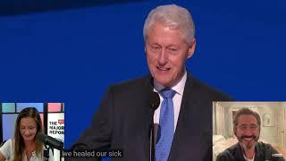 Emma Vigeland cracks up Sam Seder with her Bill Clinton impression.