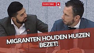 CLASH tussen PVV'er & DENK! 'Migranten houden huizen BEZET!'