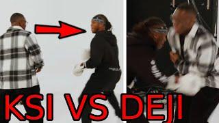 KSI VS Deji Sparring Footage 