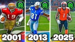 Scoring A Touchdown With The BEST Wide Receiver In EVERY Madden!