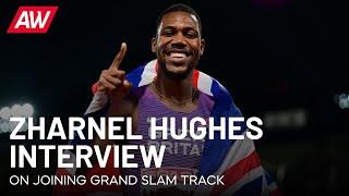 Zharnel Hughes on why he's decided to join Grand Slam Track, Paris 2024 and the sprinting landscape