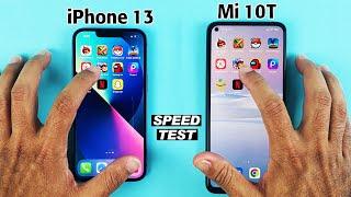 iPhone 13 vs Xiaomi Mi 10T - SPEED TEST! OMG