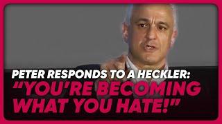 Peter Boghossian Responds To A Heckler: "I Feel Sorry For You."