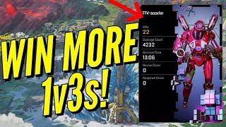 (Tutorial) HOW TO WIN MORE 1v3s - Apex Legends PS4