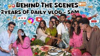 Nandhu Sahil own business yawadhu anta comment madi 2yrs Daily Vlog Celebration @Samsameerinsta76