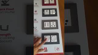 hosper modular power switch socket  load safe #shorts #hosper #switch #subscribe #trending #1m #vlog