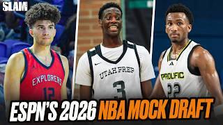 The First Ever ESPN 2026 NBA Mock Draft! 