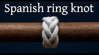 Spanish ring knot- 2 pass