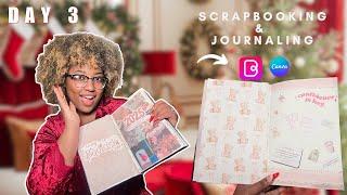 Cozy Aesthetic Coquette Journal & Scrapbook With Me ️| fresh start for 2025 