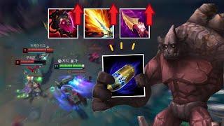 [ENG SUB] "Unleashed First Strike AP Malphite" Buffed Lich, Nashor, and Evil! DO NOT Meet Him Mid