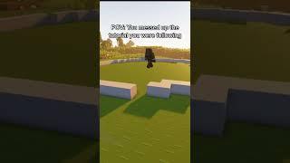 Now you have to start from scratch ️ #minecraft #minecraftmemes #fyp #shockbyte