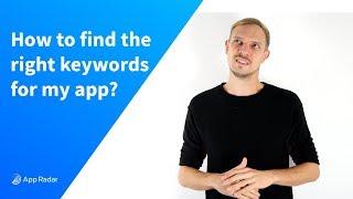 What is App Radar  Find the right App Keywords for your App & Game