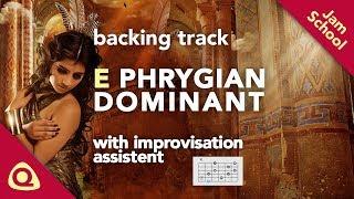 E PHRYGIAN DOMINANT Guitar Backing Track