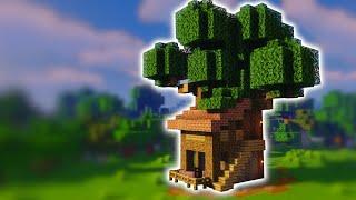 Minecraft | How to Build a Forest Starter Base