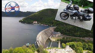 Mit der BMW F 750 GS  zum großen Feldberg und der Eder Talsperre.