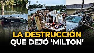 IMÁGENES IMPACTANTES de Florida tras el paso del HURACÁN MILTON | El Comercio