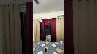 Indha curtain hack nalla iruke paa  Shadhik Azeez