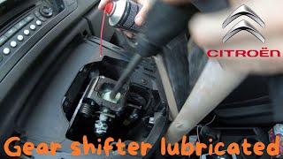 Citroen C4 Picasso Lubricated gear shifter , Geschmierter Ganghebel , Levier de vitesses lubrifié