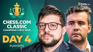 Nodirbek vs. Fedoseev & MVL vs. Ian! Hikaru Awaits The SF Winner! Chess.com Classic 2025 Playoffs