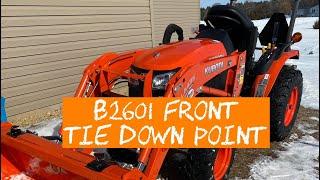 B2601 Tractor Front Tie Down Point