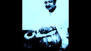 Tabla Solo by Ustad Wajid Hussain Khan, Solo in Vilambit Tintal, live recording from about 1970