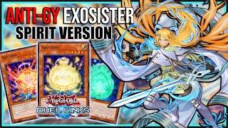*NEW DECK EXOSISTER SPIRIT VERSION BANISH AND ANTI-GY EFFECTS AND SUMMON | Duel Links Epic Showdown