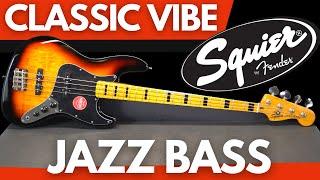 Squier Classic Vibe 70's JAZZ BASS (Full Demo)