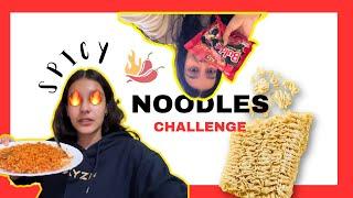 The Spicy noodle challenge