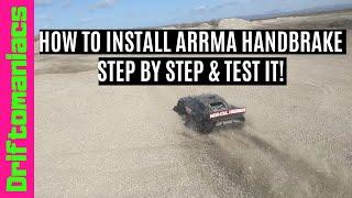 How To Fit Arrma Handbrake Step By Step & Test On Loose Dirt!