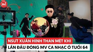 Xuan Hinh exhausted filming MV at 64—Hoa Minzy cheers her on.