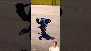 First Test New full stunt 636 2024 #kawasaki #moto #stunt #motorcycle #zx6r #short viral video