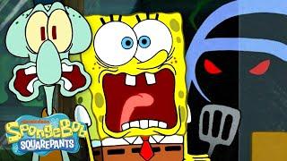 SpongeBob's SCARIEST Episodes Ever  | 60 Minute Compilation | @SpongeBobOfficial