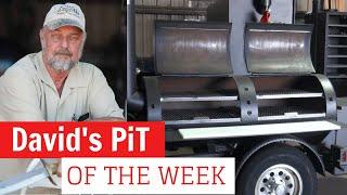 Mobile BBQ Trailer: 2' x 6' Barbecue smoker