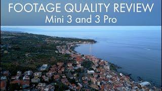 DJI Mini 3 vs 3 Pro video quality