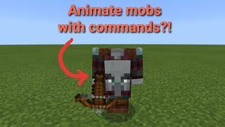 Minecraft /PlayAnimation command (MCBE) Every animation