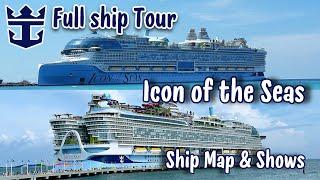 Icon of the Seas Full Ship Tour with Maps & Shows|Royal Caribbean Blog