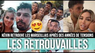 KÉVIN RETROUVE TOUS LES MARSEILLAIS APRÈS DES ANNÉES DE FROID  IL S'EST RÉCONCILIÉ AVEC MANON !