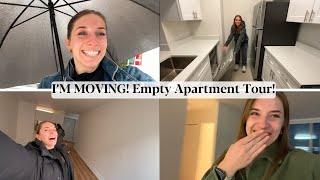 I'm Moving!!! Empty Apartment Tour, Getting the keys & Last Days In My Current Apartment!