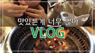 |론리망구 Vlog| 코엑스 맛집 | 바토스 아티제 니뽕내뽕 바르미스시 명륜진사갈비 | 주말 먹방 브이로그 Seoul Korea