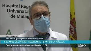 25 aniversario del primer trasplante hepático en el Hospital Regional de Málaga