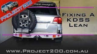 Fix a KDSS lean or balance KDSS - LC200 Landcruiser 200 lean