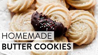 Homemade Butter Cookies | Sally's Baking Recipes