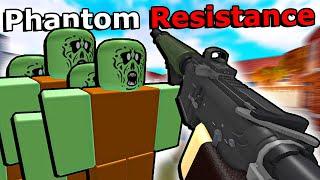 Playing PHANTOM FORCES ZOMBIES for the FIRST TIME.. (Phantom Resistance)