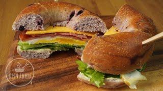 Bagel Sandwich - Delicious breakfast