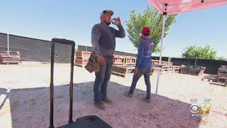 Outdoor workers get job done despite scorching Texas heat