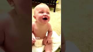 Cute baby laughing #shorts