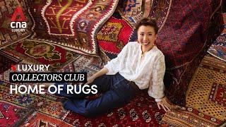 This passionate collector of vintage tribal rugs uses them to style her HDB flat in Singapore